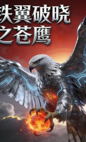 短剧《铁翼破晓之苍鹰》海报