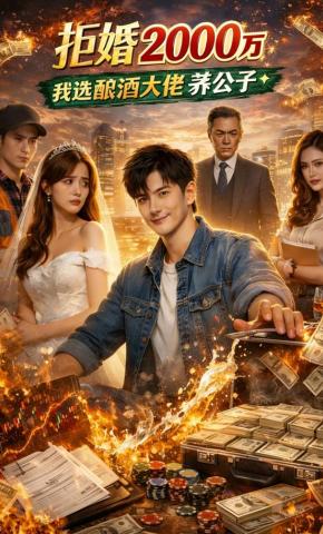 短剧《拒婚2000万我选酿酒大佬荞公子》海报