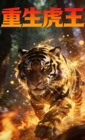 短剧《重生虎王》海报