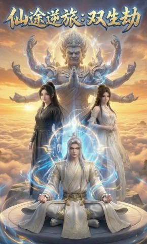 短剧《仙途逆旅：双生劫》海报