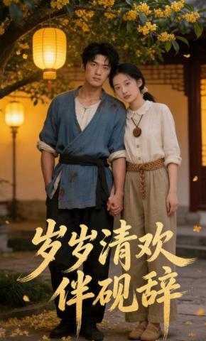 短剧《岁岁清欢伴砚辞》海报