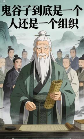 短剧《鬼谷子到底是一个人还是一个组织》海报