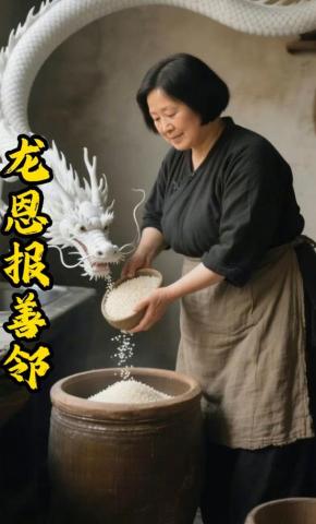 短剧《龙恩报善邻》海报