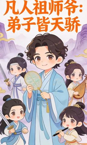 短剧《凡人祖师爷：弟子皆天骄》海报