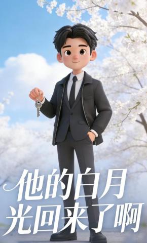 短剧《他的白月光回来了啊》海报