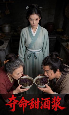 短剧《夺命甜酒浆》海报