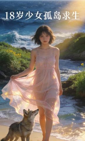 短剧《18岁少女孤岛求生》海报