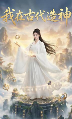 短剧《我在古代造神》海报