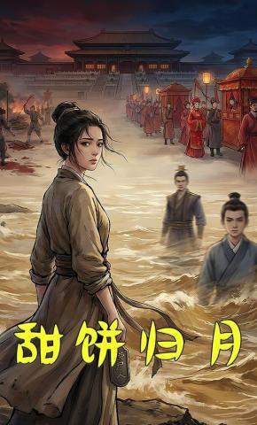 短剧《甜饼归月》海报