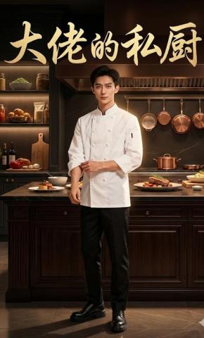短剧《大佬的私厨》海报