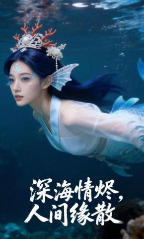 短剧《深海情烬，人间缘散》海报