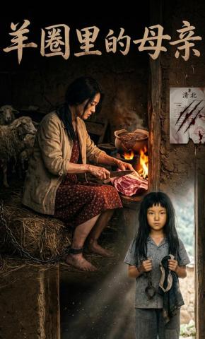短剧《羊圈里的母亲》海报