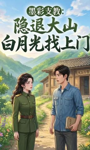 短剧《墨彩支教：隐退大山白月光找上门》海报