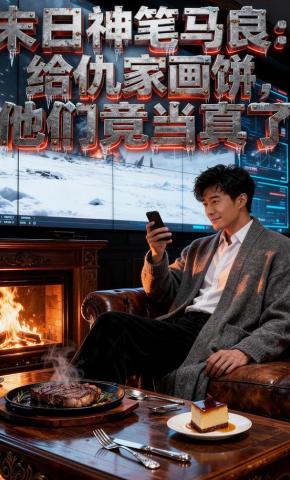 短剧《末日神笔马良：给仇家画饼，他们竟当真了》海报