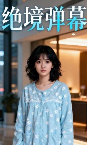 短剧《绝境弹幕》海报