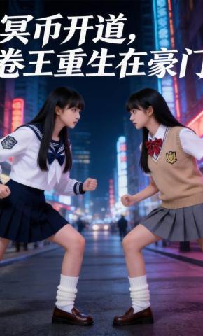 短剧《冥币开道，卷王重生在豪门》海报