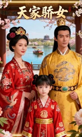 短剧《天家骄女》海报