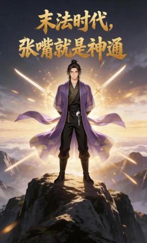 短剧《末法时代，张嘴就是神通》海报