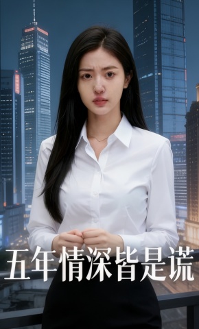 短剧《五年情深皆是谎》海报