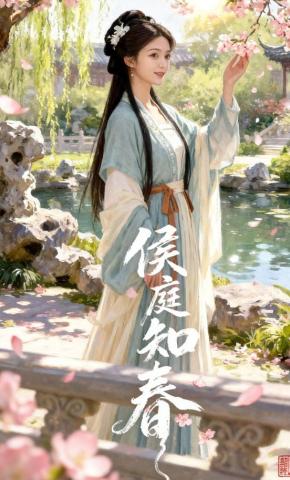 短剧《侯庭知春》海报