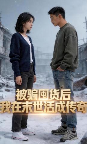 短剧《被骗囤货后，我在末世活成传奇》海报