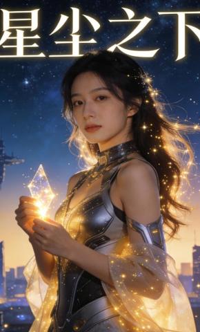 短剧《星尘之下》海报