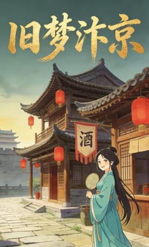 短剧《旧梦汴京》海报