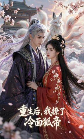 短剧《重生后，我撩了冷面狐帝》海报