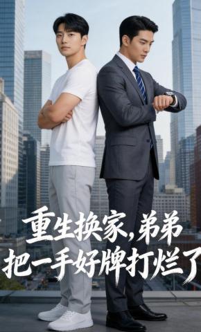 短剧《重生换家，弟弟把一手好牌打烂了》海报