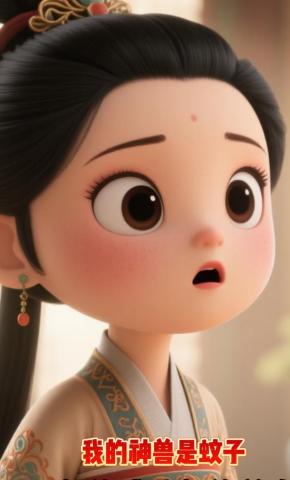 短剧《我的神兽是蚊子》海报