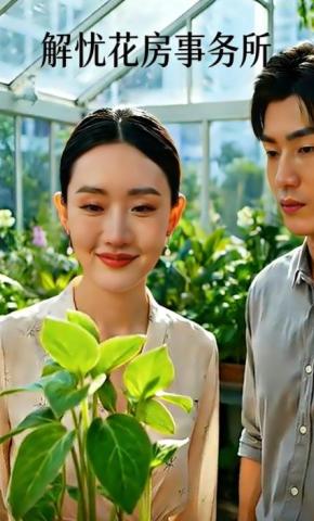 短剧《解忧花房事务所》海报