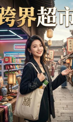 短剧《跨界超市》海报