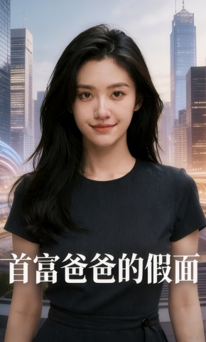 短剧《首富爸爸的假面》海报