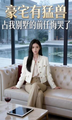 短剧《豪宅有猛兽，占我别墅的前任悔哭了》海报