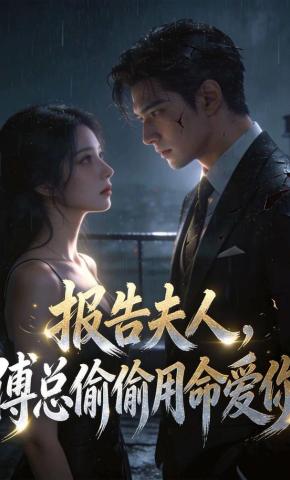 短剧《报告夫人，傅总偷偷用命爱你》海报