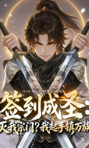 短剧《签到成圣：灭我宗门？我起手镇万族》海报