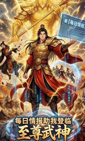 短剧《每日情报助我登临至尊武神》海报