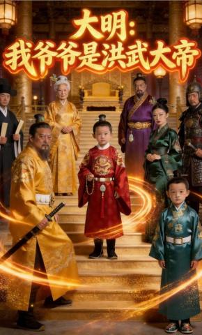 短剧《大明：我爷爷是洪武大帝！》海报