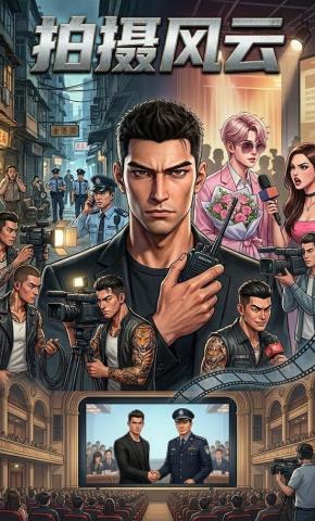 短剧《拍摄风云》海报