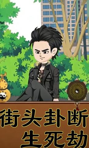 短剧《街头卦断生死劫》海报