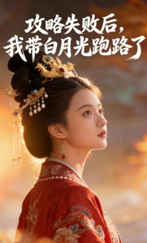 短剧《攻略失败后，我带白月光跑路了》海报