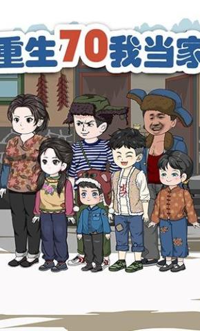 短剧《重生70我当家》海报