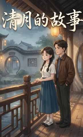 短剧《清月的故事》海报