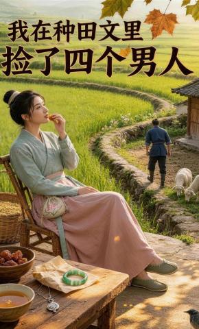 短剧《我在种田文里捡了四个男人》海报
