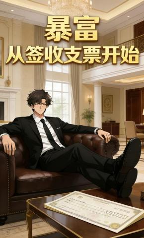 短剧《暴富从签收支票开始》海报