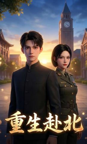 短剧《重生赴北》海报