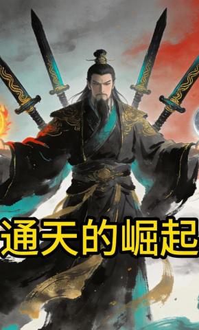 短剧《通天的崛起》海报