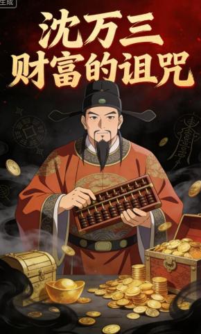 短剧《沈万三财富的诅咒》海报