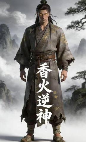 短剧《香火逆神》海报