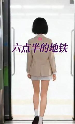 短剧《六点半的地铁》海报